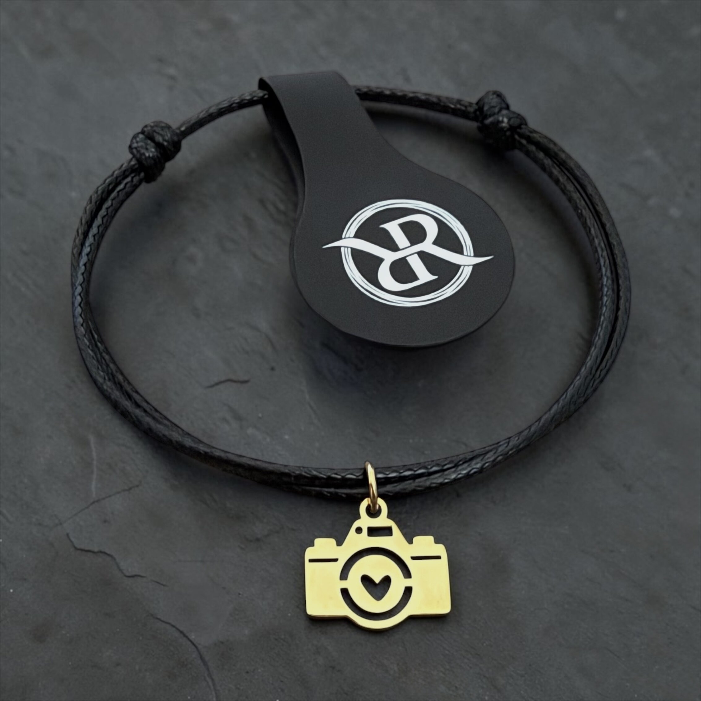 A minimalist bracelet with a camera