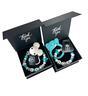 All-silicone pacifier chain and teether set