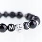Personalised bracelet with heart with engraving I love you