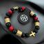 Bracelet with red stone