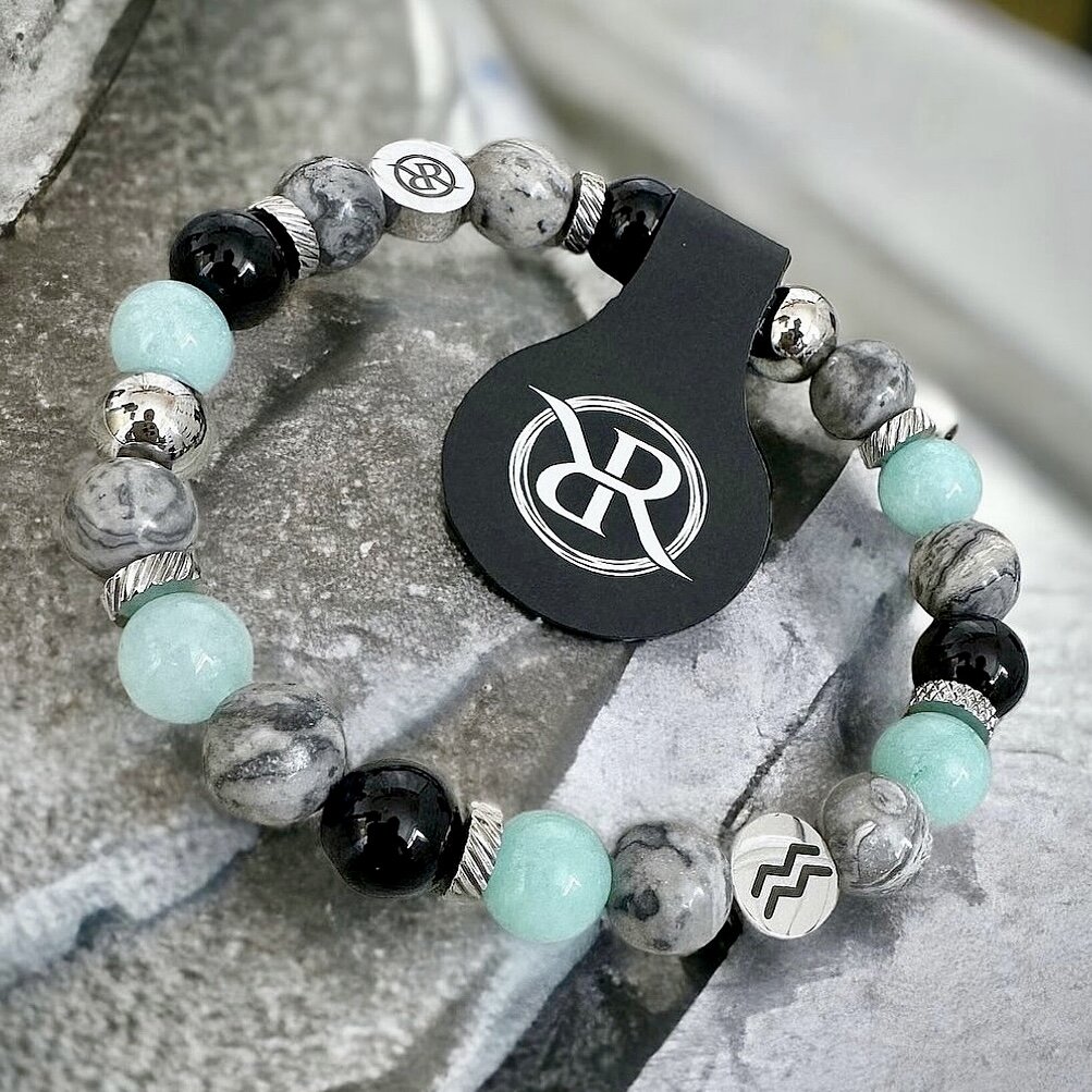 Bracelet with zodiac sign