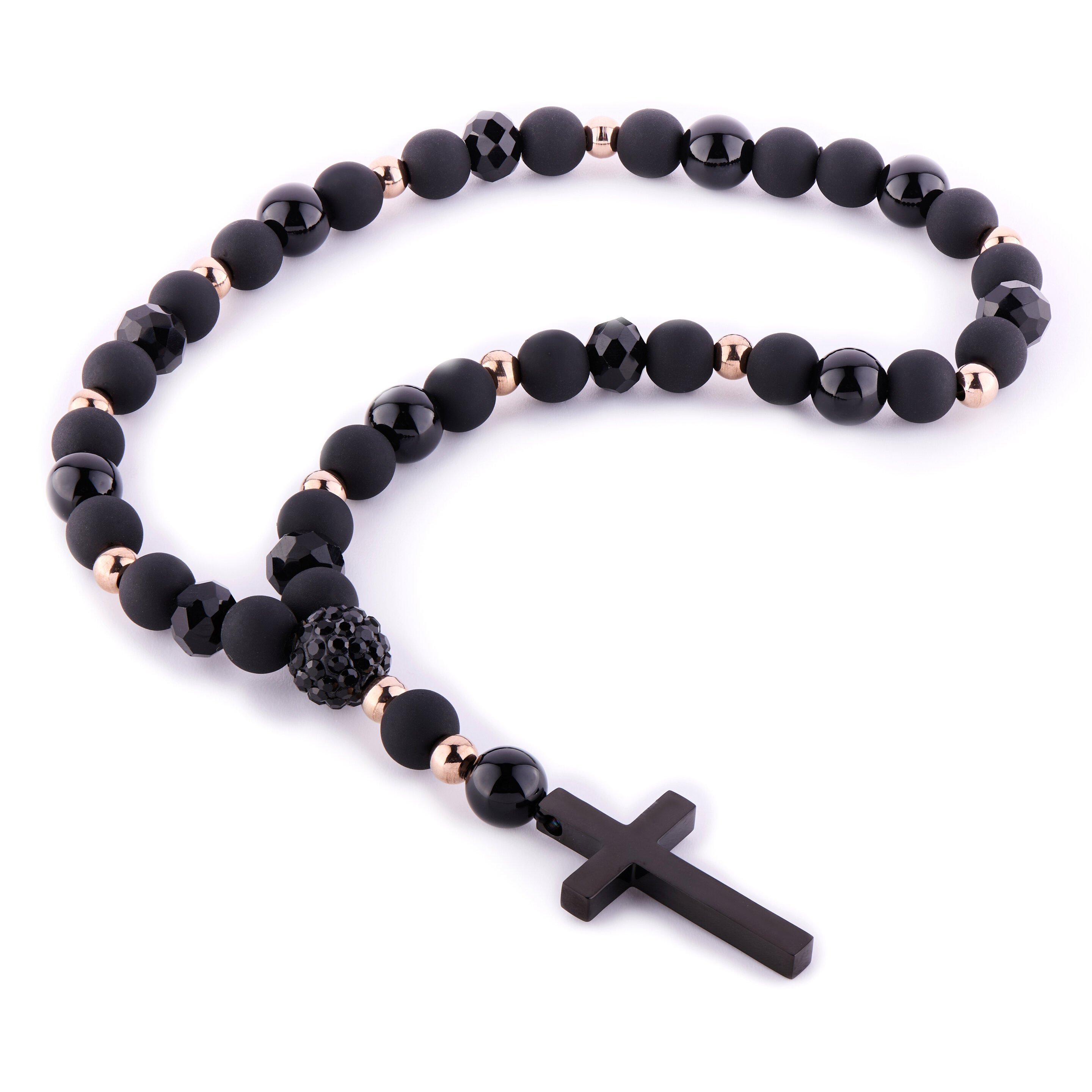 Car rosary made of natural stones