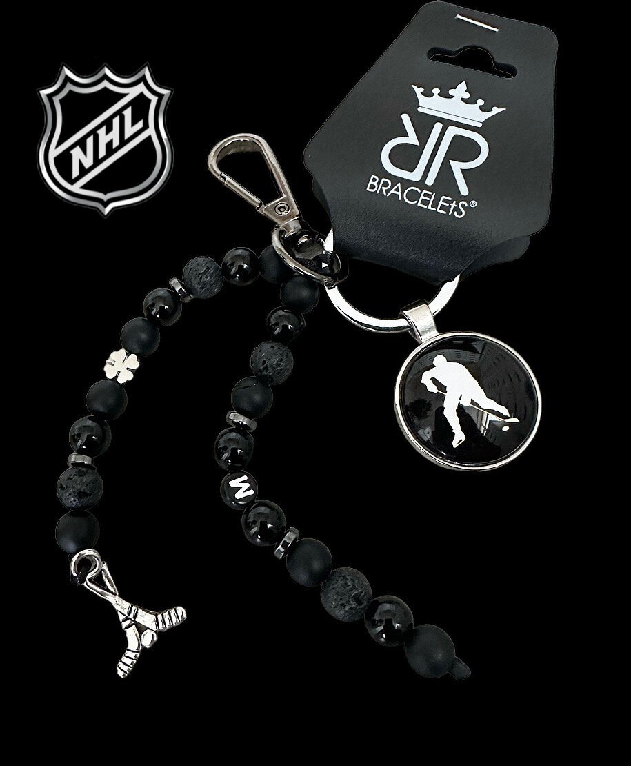 Hockey keychain