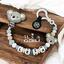 Koala full silicone pacifier chain