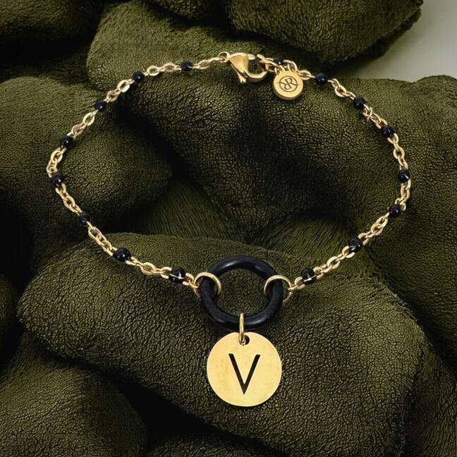 Minimalist bracelet Harmony Initials