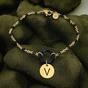 Minimalist bracelet Harmony Initials