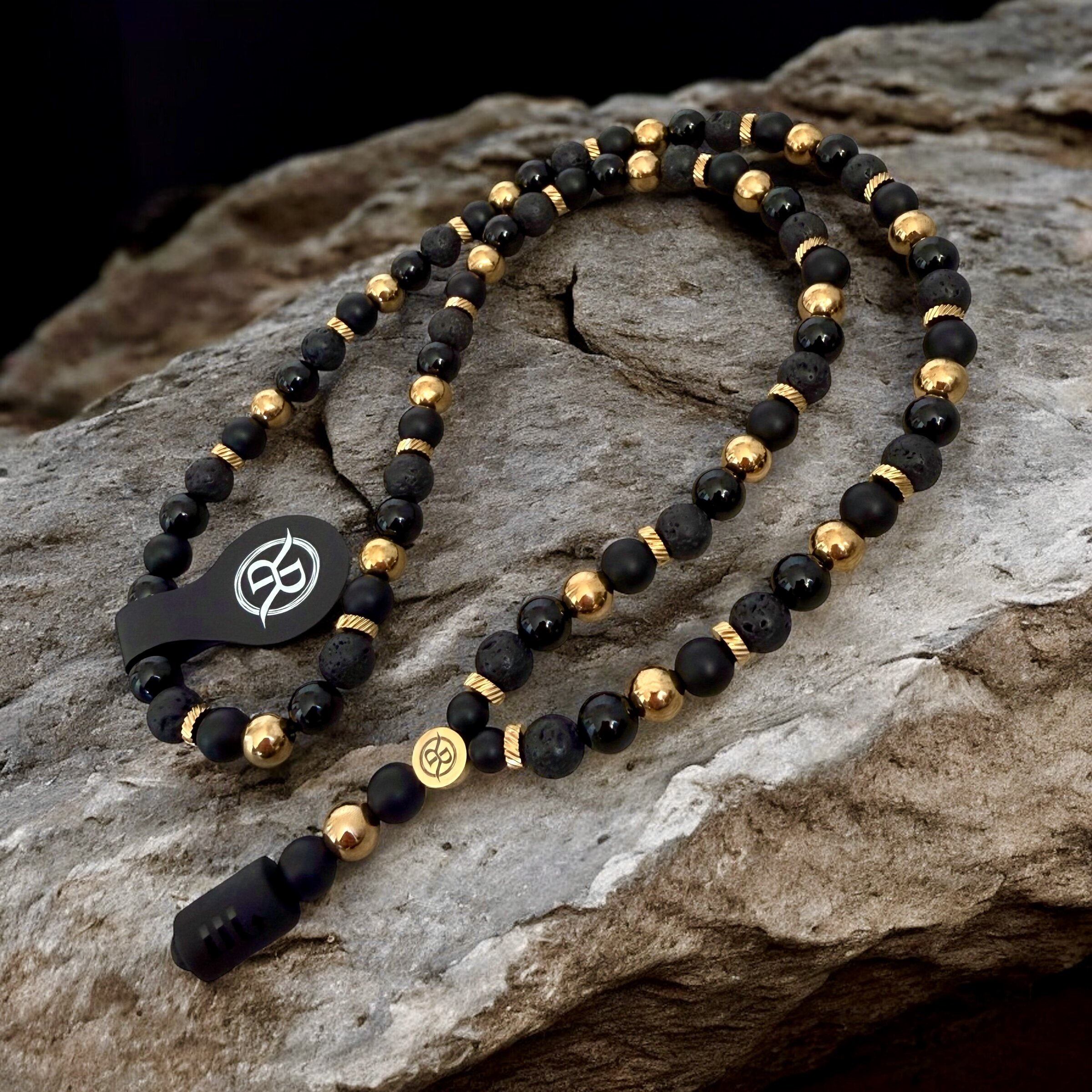 Necklace with zodiac sign Magma Aura