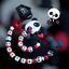 Panda pacifier chain and hand teether