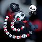 Panda pacifier chain and hand teether