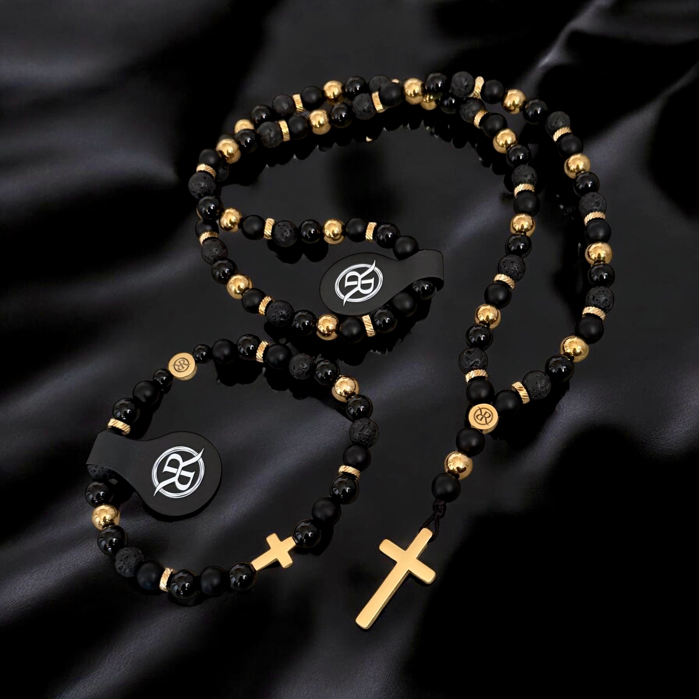 Trinity set necklace and bracelet