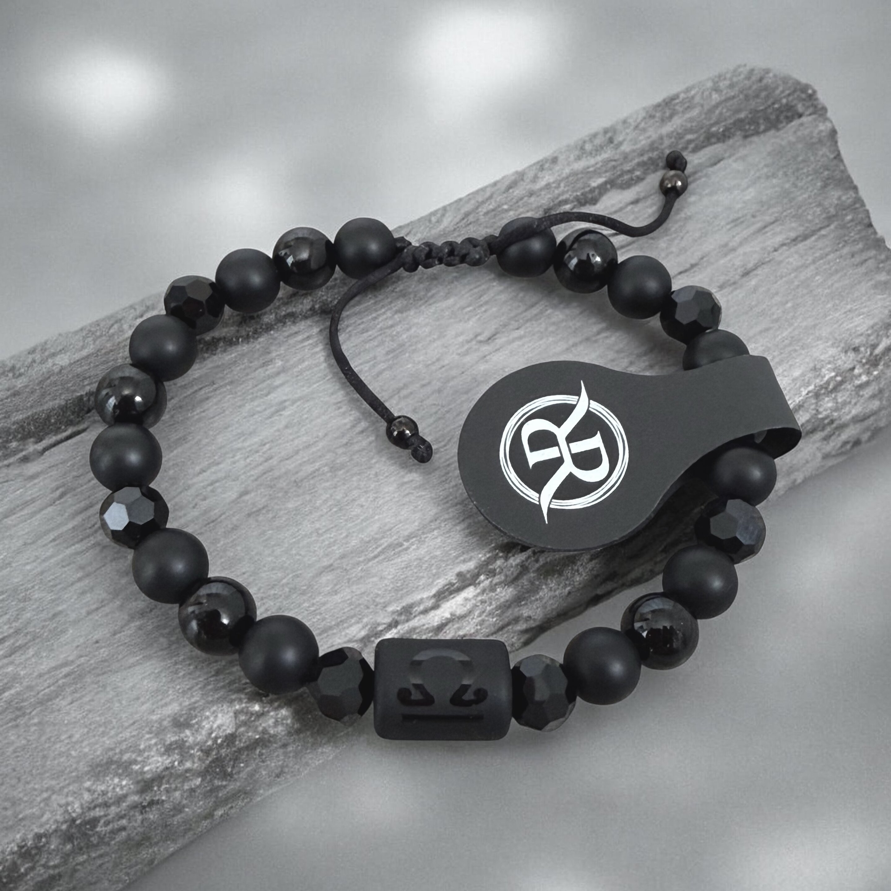 Zodiac sign bracelet with an adjustable clasp